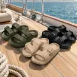 EVA-slippers med to justerbare remmer og spenner produktbilde